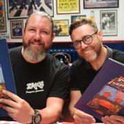 Owners Chris Carr, left, and Ian Hacon, at Zaks at Yankee Traveller in Great Yarmouth, which was the first ever Zaks restaurant in 1977.