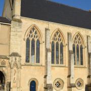 A tour of Tombland. The Chapel of St John the Evangelist, or the Carnary Chapel, where the bones of people buried at what is now the Green in Cathedral Close, were placed below the chapel in a stone-vaulted charnel house. Picture: DENISE BRADLEY