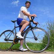 Steve Barnes from Brundall who has qualified for the World Duathlon Championships.Picture by SIMON FINLAY.