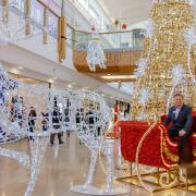 Paul McCarthy at Chantry Place in the new sleigh for Christmas 2022.