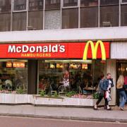 The McDonald's restaurant in Westlegate in May 2000