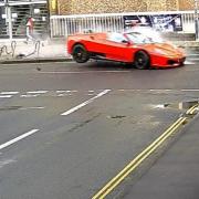 A man has been arrested after a Ferrari crash in Norwich earlier this year