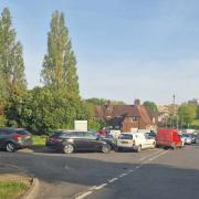 Tensions are rising as pub bosses still to do anything about dangerous parking situation. Inset: Councillor Lacey Douglass
