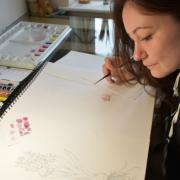 Francesca Cowie will be showcasing her work at IBA in Bloom