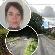 A woman fears its only a matter of time before someone is killed on a busy road in Brundall