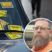 Parking fines in Norwich have reached an all-time high. Inset@ Councillor Liam Calvert