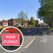 There will be a road closure on Aylsham Road on August 18