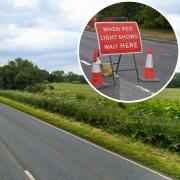 Emergency repairs are being carried out on the A146