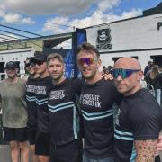 Tom Vosper, Ben Robbins, Alex Robbins, Nathan Cooper, Jon Stanley and Sam Brooks are running 550km in 16 days for Prostate Cancer UK