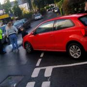 Emergency services were called to Alexandra Road