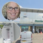 A woman has hit out at Morrisons after shopping at its store in Norwich