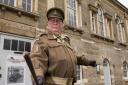 Captain Mainwaring (Mick Whitman) outside the Dad's Army Museum. Picture: Nick Butcher