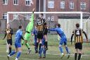 Action from the Bloaters home game against Whittlesey