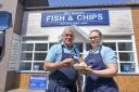 Stevenson’s Fish and Chips in Sheringham High Street has won a Tripadvisor Travellers’ Choice award