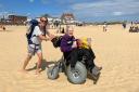 Everyone can enjoy the beach with free wheelchairs available in Great Yarmouth and Gorleston