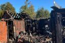 A family's business was destroyed by a fire last week