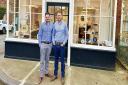 Two brothers are celebrating a strong start to their business