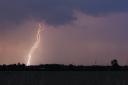 Norfolk could be hit by lightning strikes this today