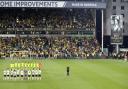 A minute's silence in memory of the Queen was observed at Carrow Road