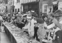 The 11th Norwich Sea Scouts, with their headquarters in Elm Hill, extended an invitation to all their neighbours for a Silver Jubilee street party in 1977