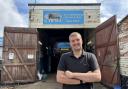 Oliver Hannant (pictured) is the owenr of Pound Garage, which was partially destroyed by a fire in 2019