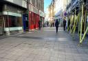 London Street in Norwich could be sinking