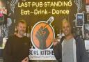 Simon Peters, general manager of Last Pub Standing, and Geoff Mayers, owner of Norwich Soul Kitchen