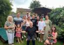 A family reunion held in August which Albert referred to as the last supper. Photo: Family Collection.