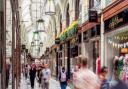 The Royal Arcade in Norwich has been named among the seven prettiest shopping arcades in the country