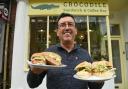 Stuart Malkovich, the new owner of Crocodile Sandwich and Coffee Bar in Norwich