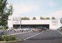 A new M&S Food Hall is proposed for Broadland Gate business park