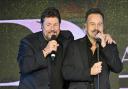 Michael Ball and Alfie Boe on stage together (Dave Nelson/PA)