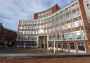 Security guards have been seen patrolling staff routes from their car parks to their offices in Surrey Street as part of its Safer Community Security Officers program