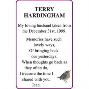 TERRY HARDINGHAM