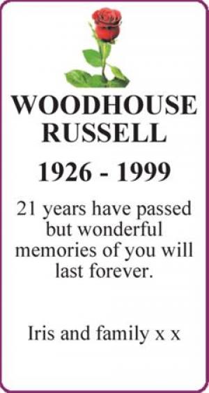 WOODHOUSE RUSSELL