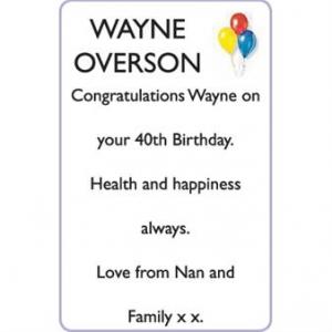 WAYNE OVERSON