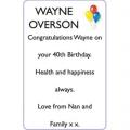 WAYNE OVERSON