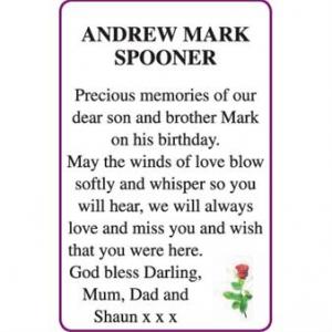 MARK ANDREW SPOONER