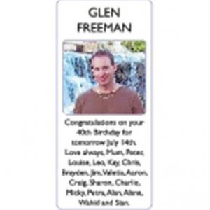 GLEN FREEMAN