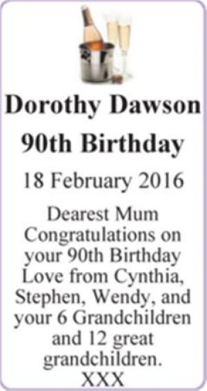 Dorothy Dawson