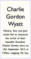 Charlie Gordon Wyatt