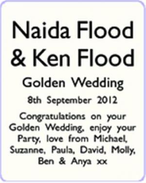 Naida Flood - Ken Flood