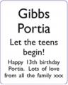 Gibbs Portia