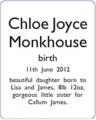 Chloe Joyce Monkhouse