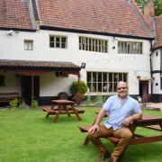 Jason Carter, landlord at the Gibraltar Gardens in Norwich. Picture: DENISE BRADLEY