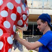 24-year-old GoGoDiscover trail volunteer Rory who was signed up by Louise Riches, a supporter of adults with special needs from Norwich