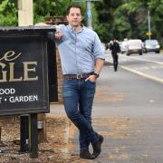 James Linder, who runs The Eagle pub on Newmarket Road in Norwich.