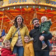 A Victorian carousel returns to The Forum in Norwich this Christmas