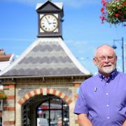 Peter Farley pictured in his home town of Sheringham