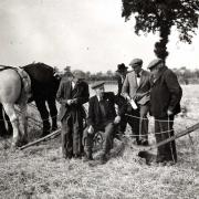Norfolk can show a clean pair of hooves to most  other competitors in ploughing matches with horses. Here’s an example from Guestwick several furrows ago